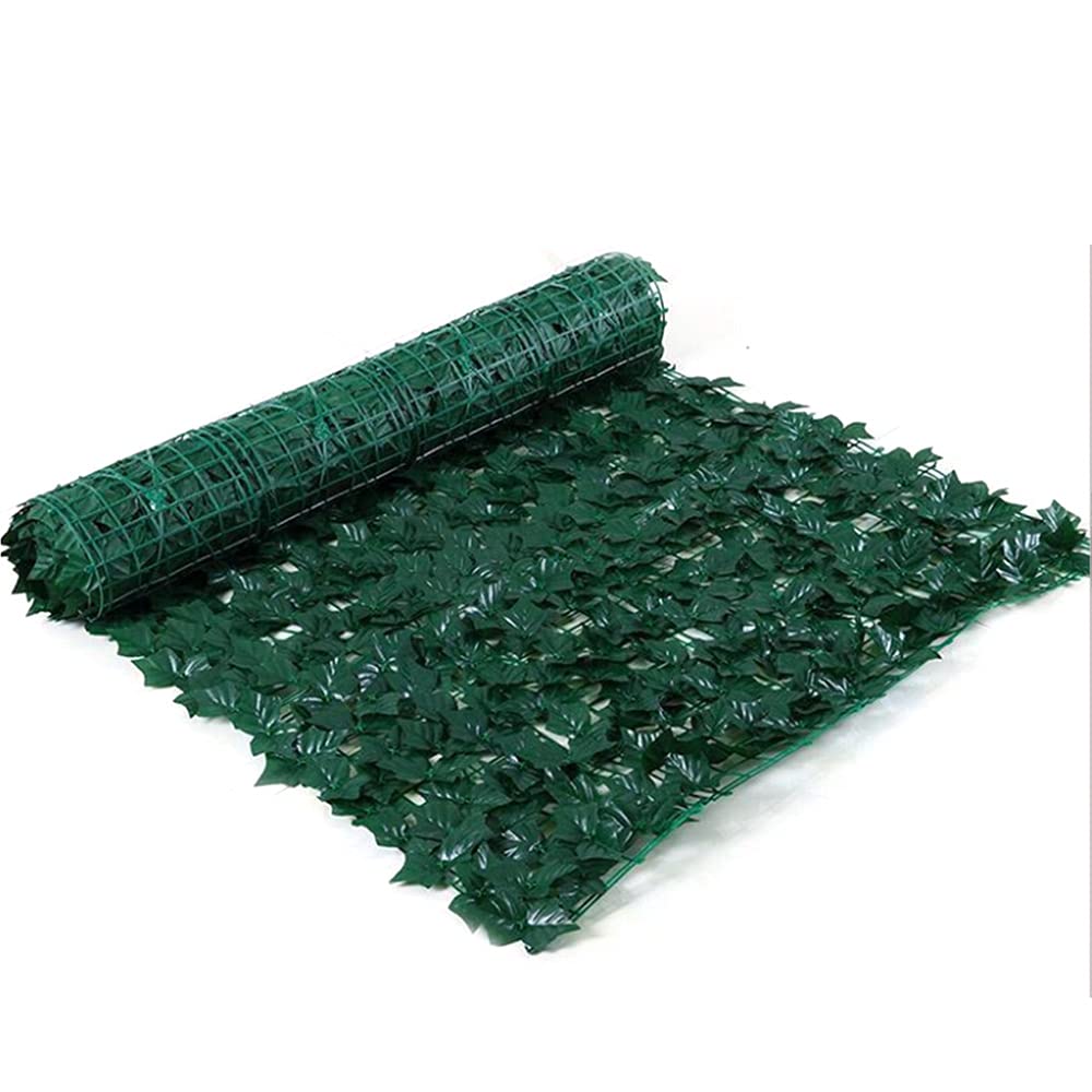 0.5x3m Artificial Ivy Privacy Fence - Realistic Fake Green Plant Wall Screen for Outdoor/Indoor Decor - Perfect for Wedding Backdrops, Party Room Decorations, Balcony Cover & Garden Privacy Screening