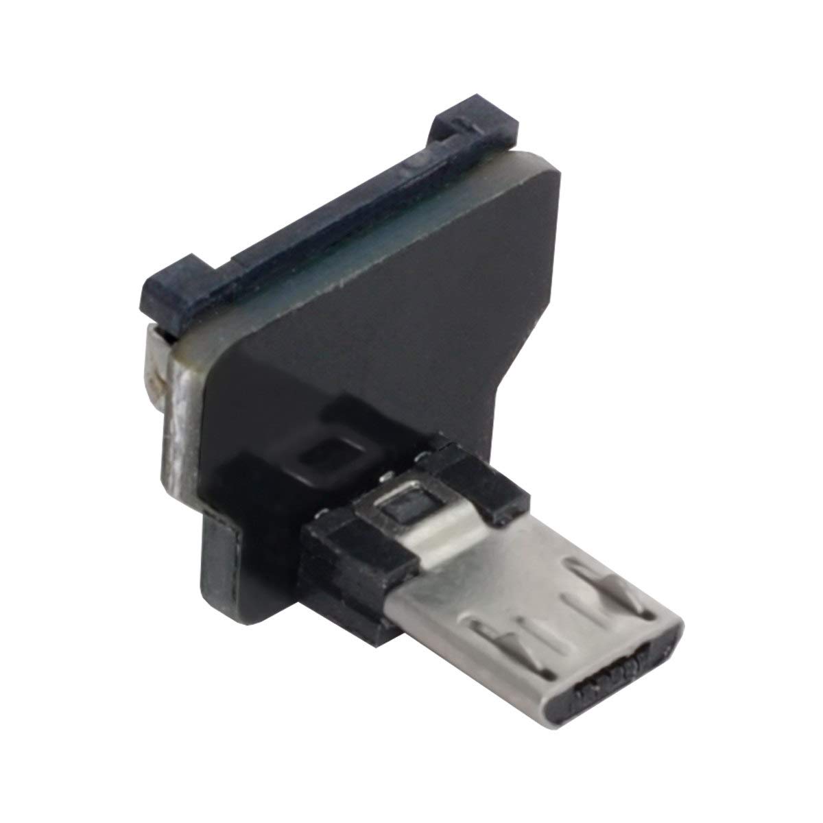 CYFPV USB 2.0 Micro-USB to USB-C Adapter Cable for FPV Drones, HDTV & Aerial Photography - Up Angle Connector (Perfect for Quadcopters, Multicopters and RC Aircraft)