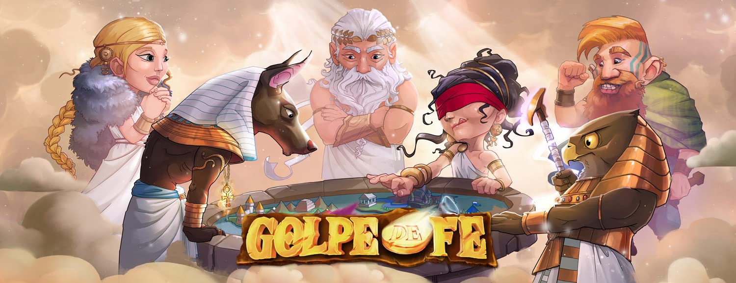Maldito Games Golpe de Fe - Spanish Card Game for Adults & Parties | Fun Strategy Game for Game Nights, Social Gatherings & Family Events