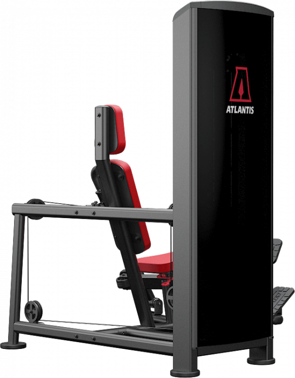 ATLANTIS Seated Converging Chest Press Machine - Professional Gym Equipment for Strength Training & Muscle Building - Perfect for Home Gyms & Commercial Fitness Centers