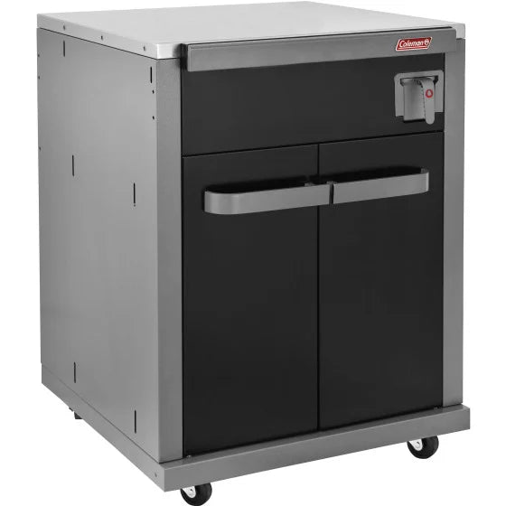Coleman Revolution Storage Unit with No Draw Black Gloss - Durable Outdoor Gear Organizer for Camping, Hiking & RV Trips | Perfect for Storing Equipment, Tools & Supplies