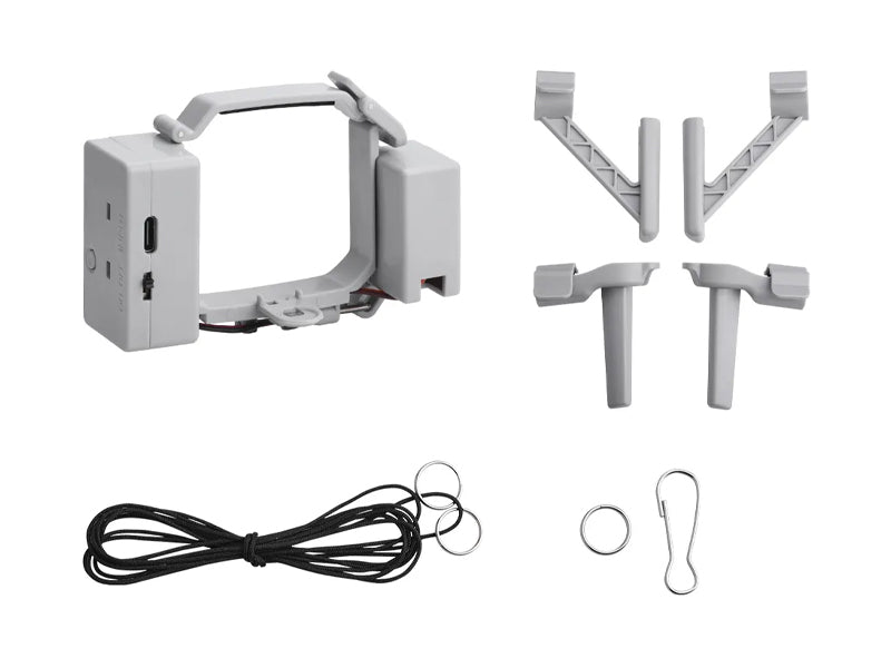 DJI Mini 4 Pro Fishing Bait Release System - Drone Accessory for Aerial Fishing & Bait Dropping | Perfect for Saltwater, Freshwater & Ice Fishing Adventures