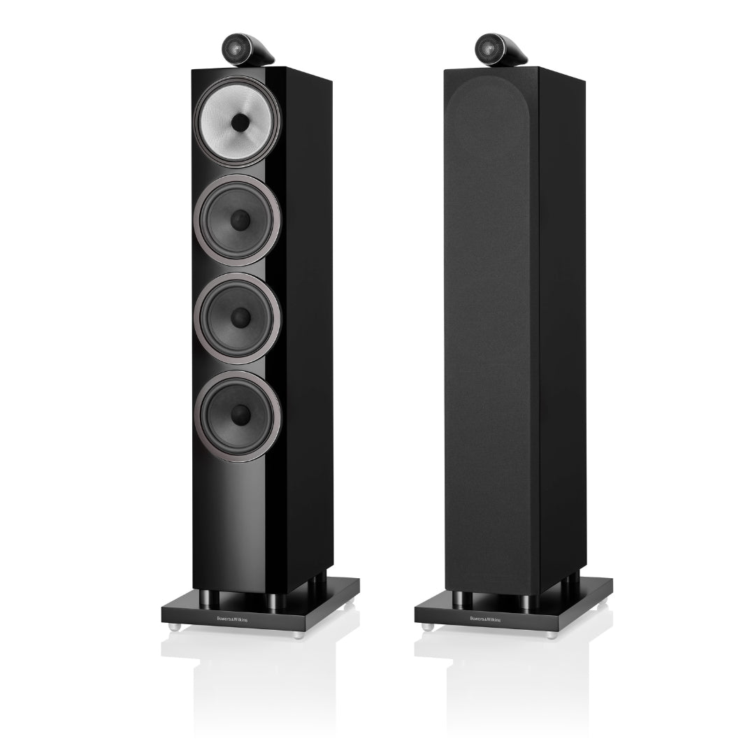 Bowers & Wilkins 702 S3 Floorstanding Tower Speakers (Pair) - High-Fidelity Audio for Home Theater & Music Listening