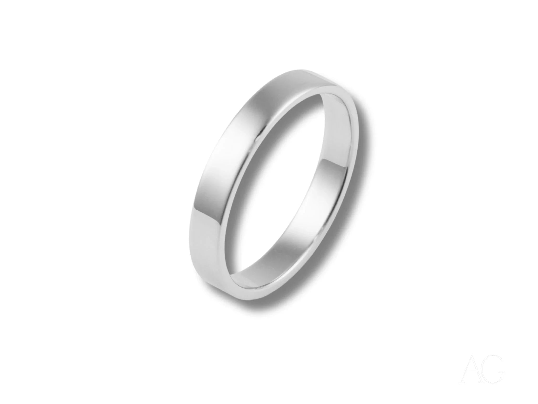 Essence Linea 3mm Minimalist Ring - Thin Balanced Line Gold/Silver Stackable Ring for Women | Perfect for Everyday Wear, Layering & Special Occasions