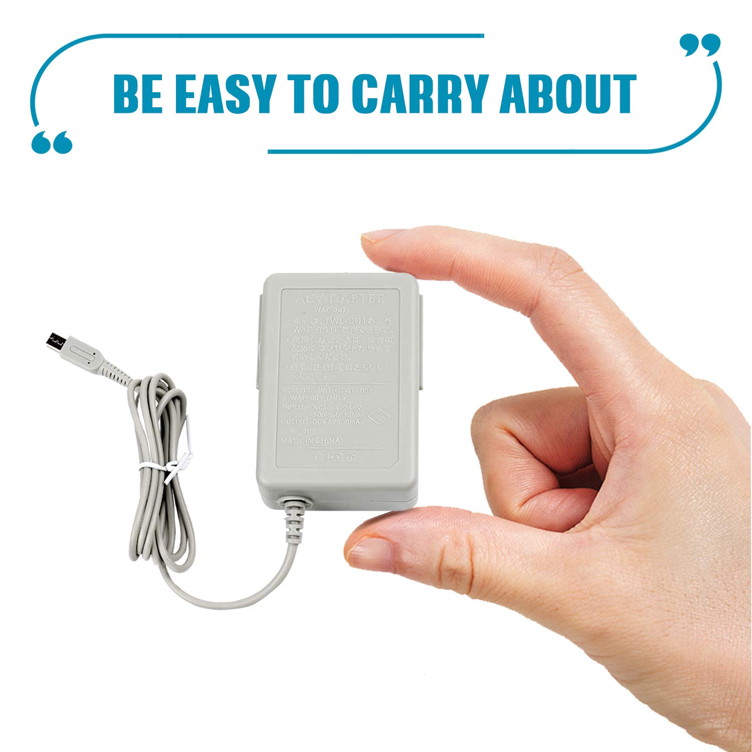 Original Nintendo 3DS XL Charger Kit - AC Power Adapter, Wall Travel Charger & Stylus Pen - Fast Charging Cable for Nintendo 3DS XL - Perfect for Gaming at Home or On-The-Go