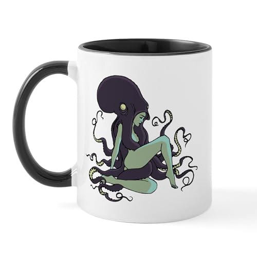 White/Black Inside - Octopus Nymph Mug
