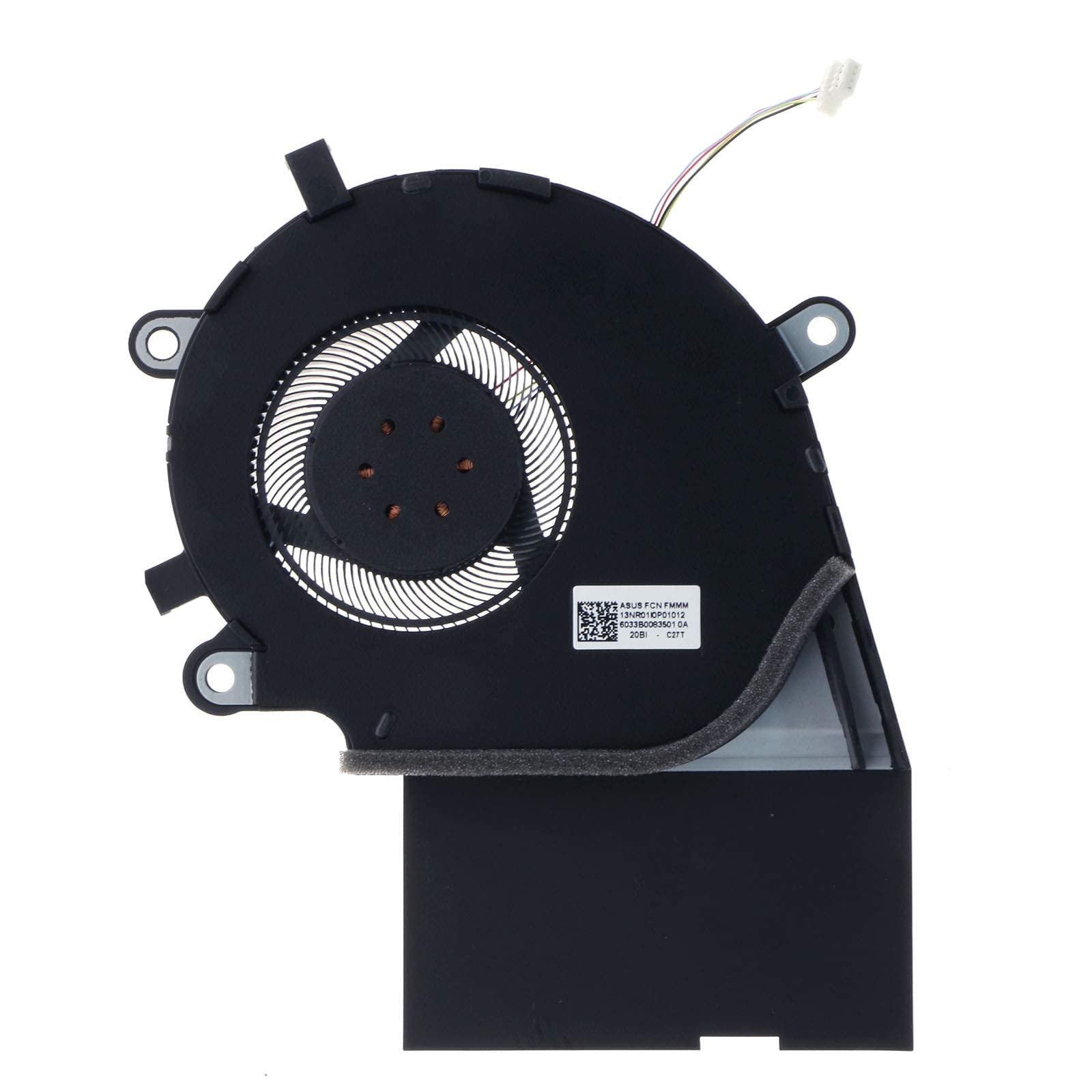 High-Performance CPU & GPU Cooling Fan for Asus ROG Strix Laptops - 5V, 5W, 4000RPM, 41dB, 4-Pin Forced Air Cooling System - Perfect for Gaming, Overclocking & Heavy Workloads