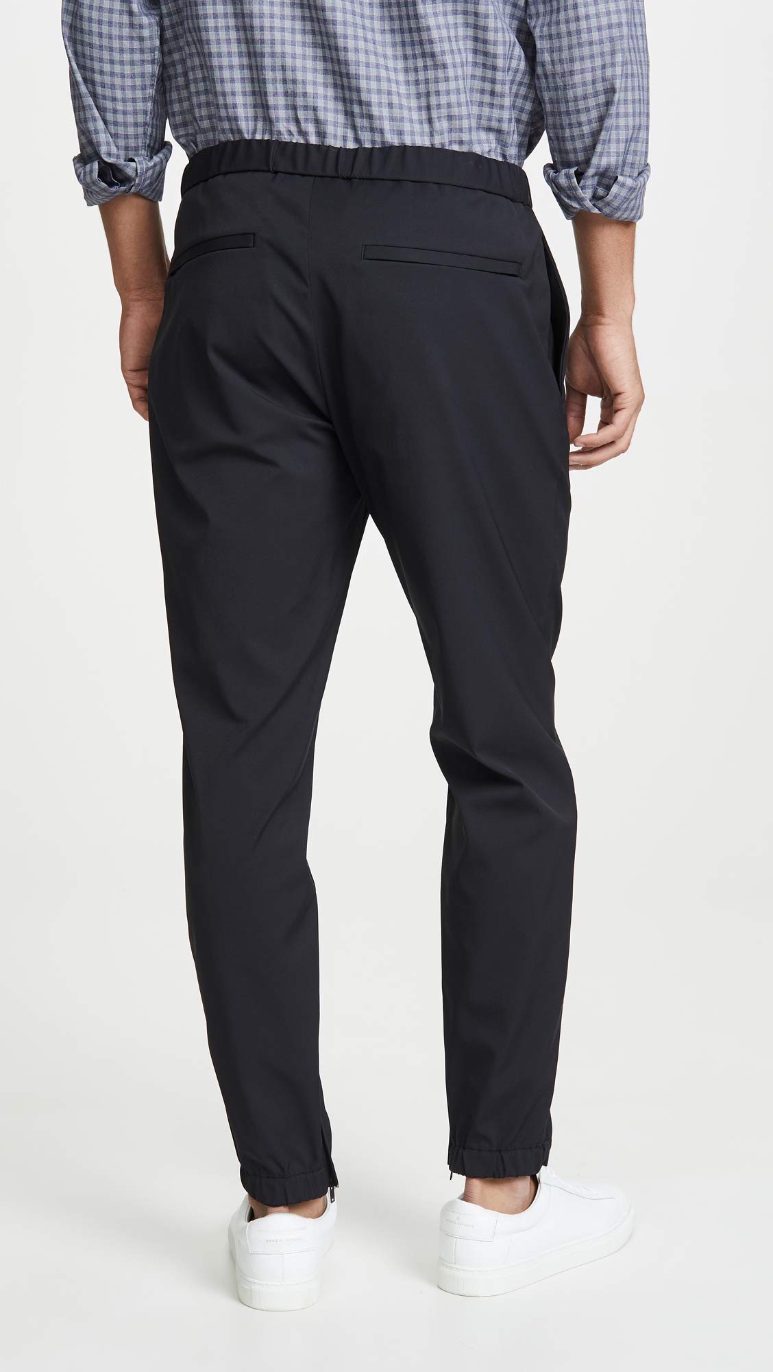 Theory Men's Terrance Neoteric Tapered Dress Pants - Slim Fit Office Trousers for Business Casual & Formal Wear