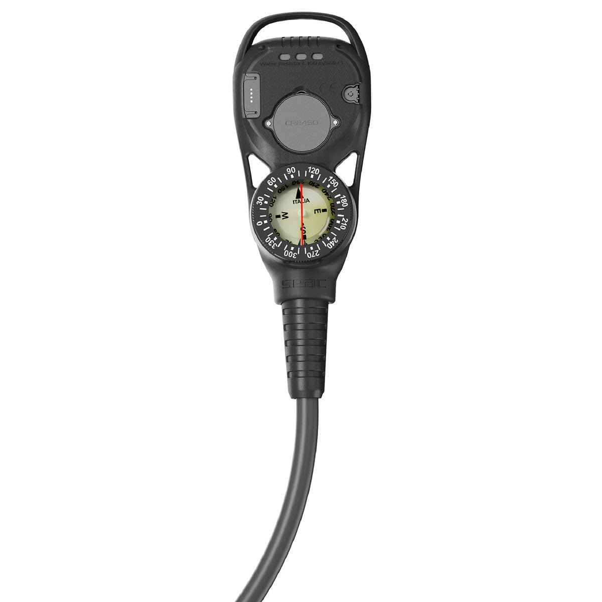 Seac Screen Dive Computer Console with SPG and Compass - Professional Scuba Diving Gear for Underwater Exploration & Safety