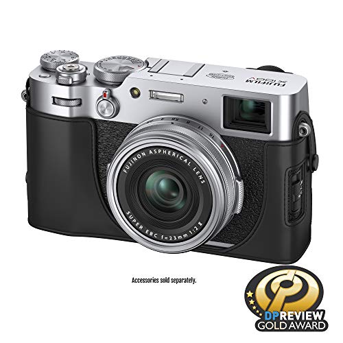 FUJIFILM X100V Digital Camera - 26.1MP APS-C Sensor, 23mm F2 Lens, 4K Video, Compact Travel & Street Photography Camera for Professionals & Enthusiasts | Perfect for Travel, Vlogging & Everyday Photography