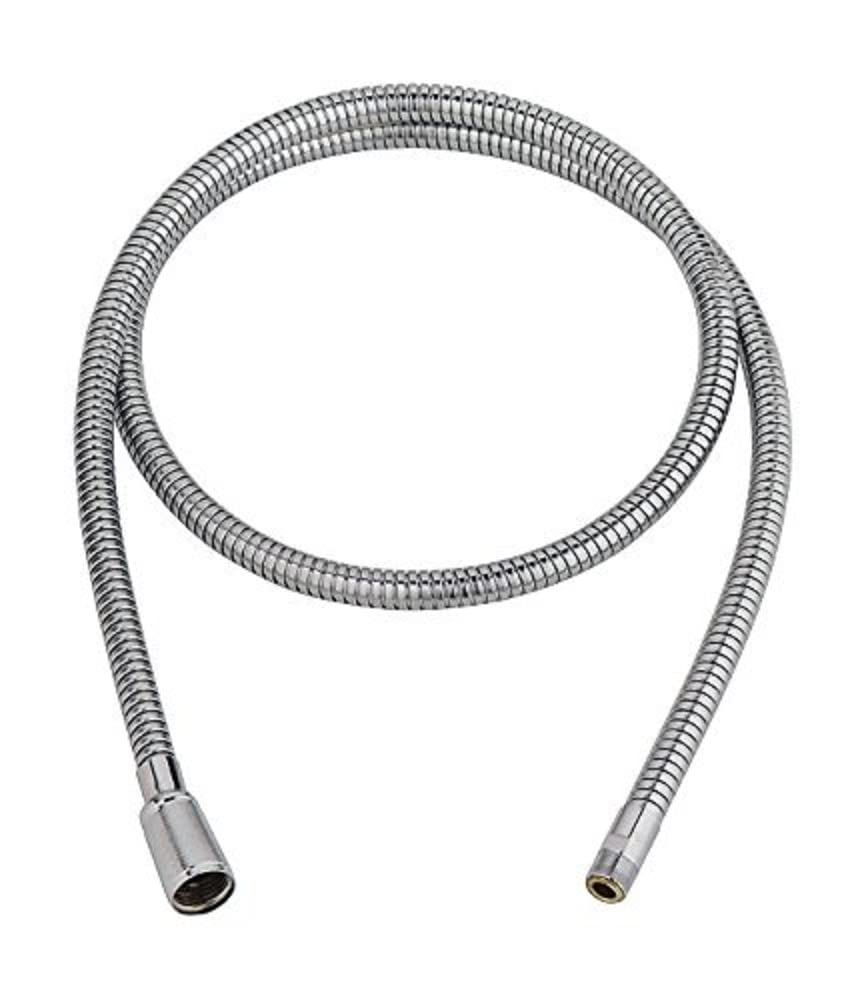 Grohe 20932 8 Chrome Shower Hose - 1500mm (59 Inches) Flexible Stainless Steel Replacement for Bathroom & Shower Upgrades