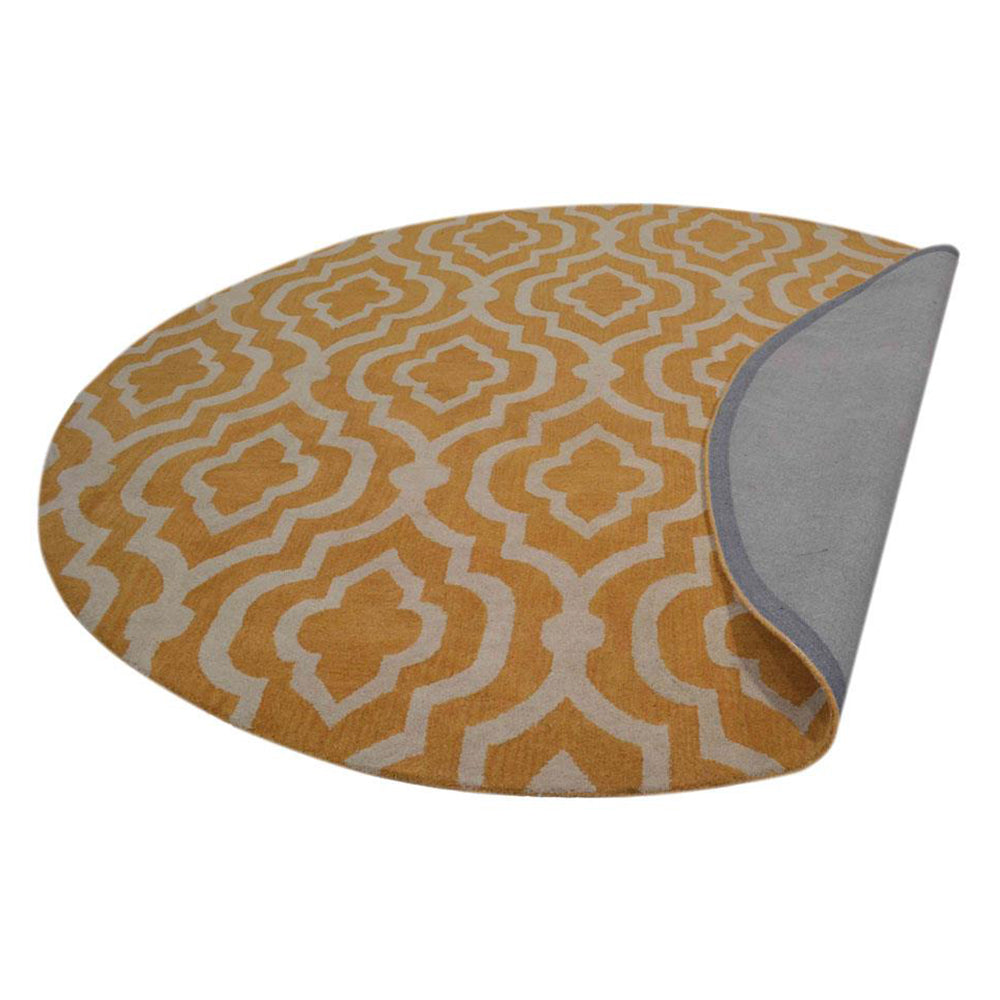 Angle Hand Tufted Rug - Soft Bohemian Area Rug for Living Room, Bedroom, Nursery | Non-Slip Floor Mat for Home Decor