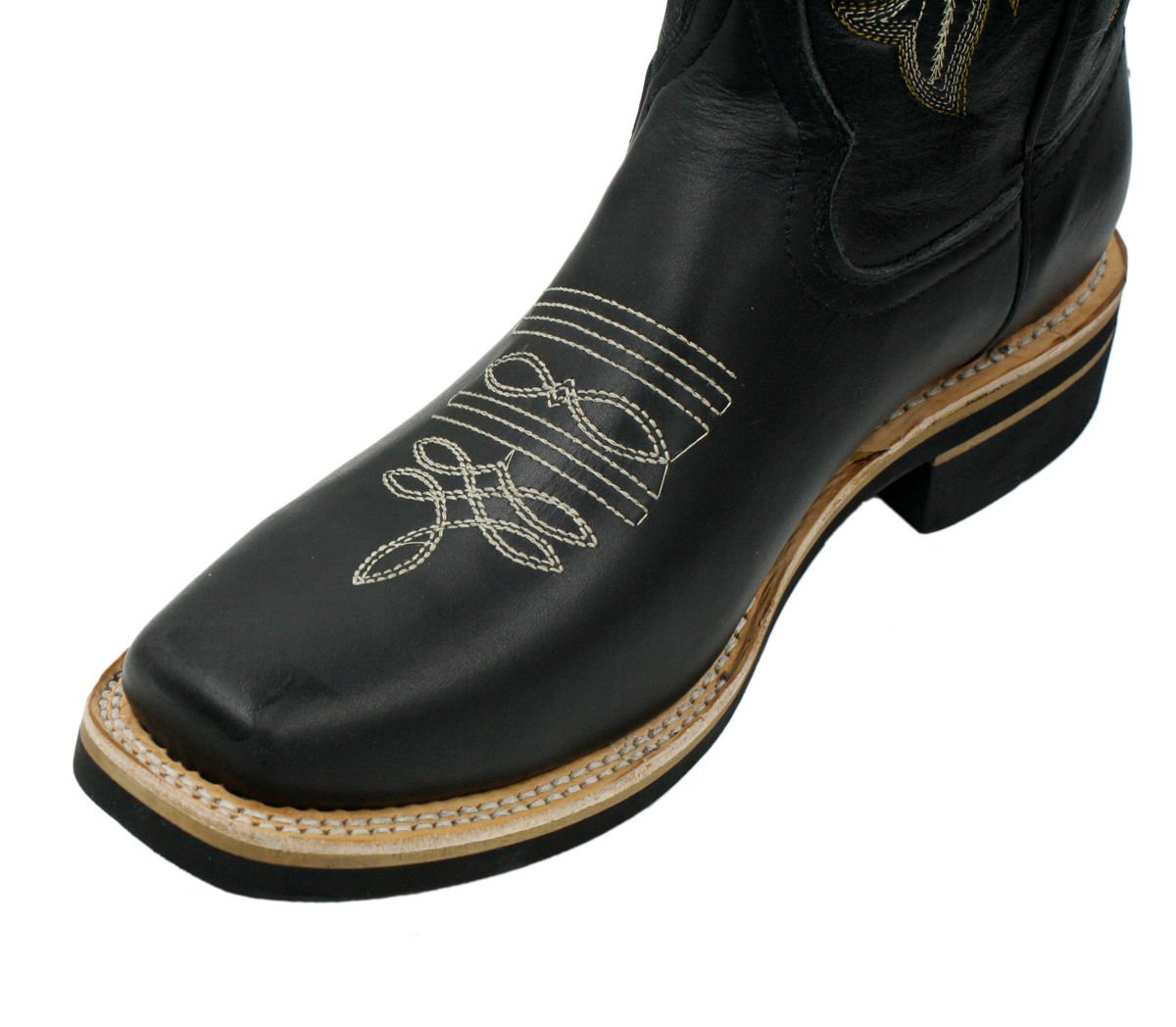 Dona Michi Men's Cowboy Boots - Genuine Leather Western Boots for Men | Comfortable & Stylish for Rodeo, Country Dance & Casual Wear