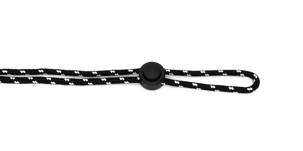 JINS x Disney Collection Glasses Strap (Black) - Adjustable Eyewear Holder for Sports, Reading & Daily Use - Secure Anti-Slip Neck Cord for Glasses & Sunglasses