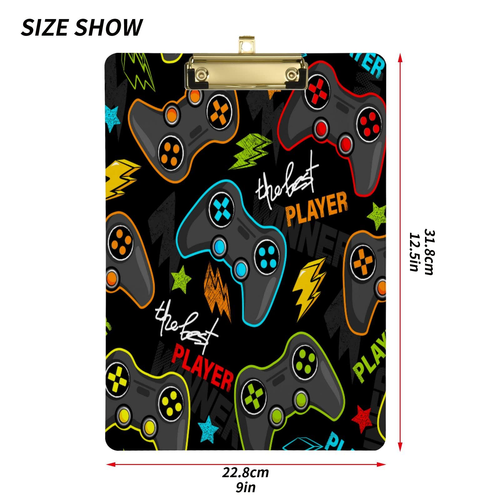 A4 Acrylic Clipboard with Metal Clip - 9