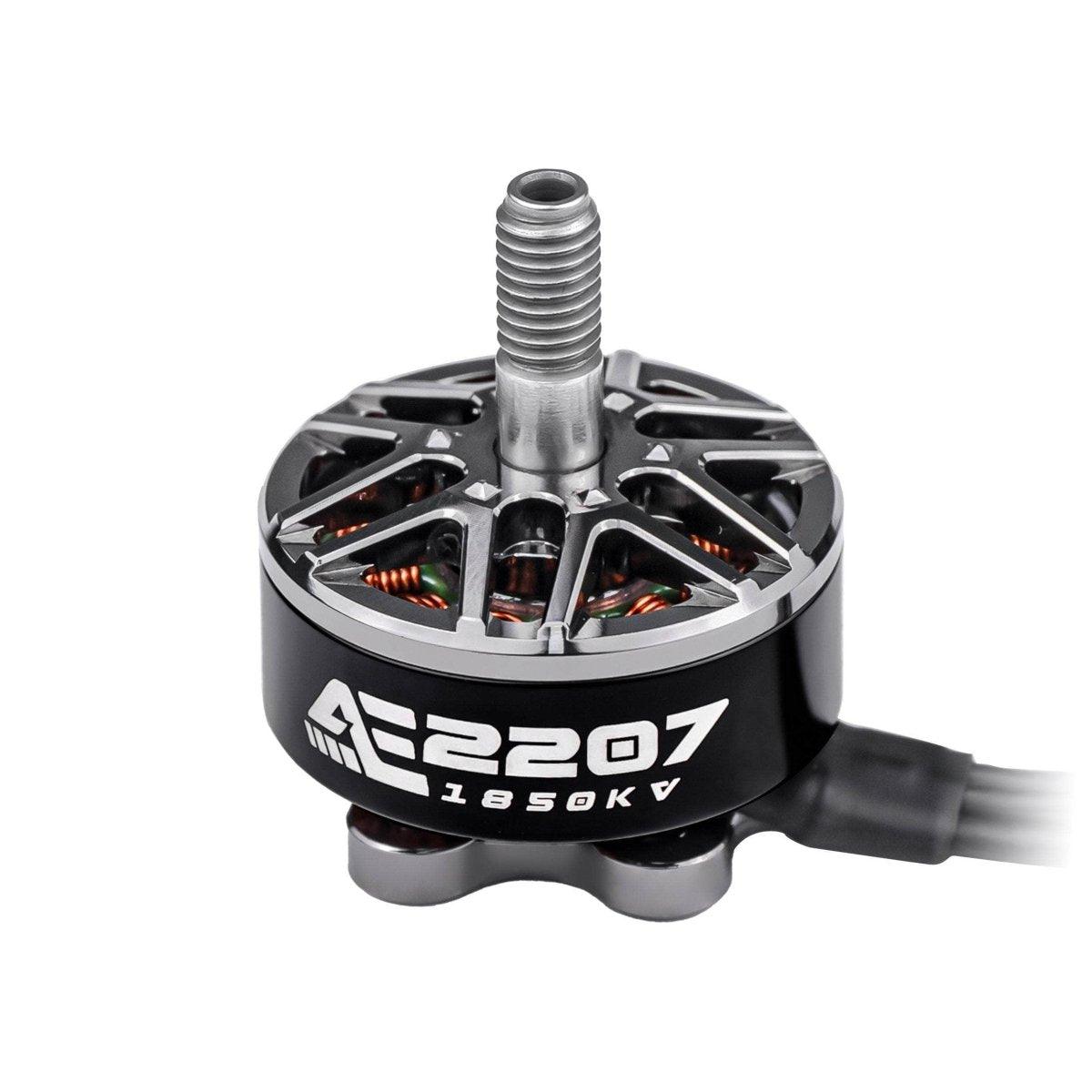 AxisFlying AE 2207 1850Kv Brushless Motor for FPV Racing Drones - High Performance RC Quadcopter Motor with Durable Bearings (Perfect for Freestyle Flying and Long-Range FPV)