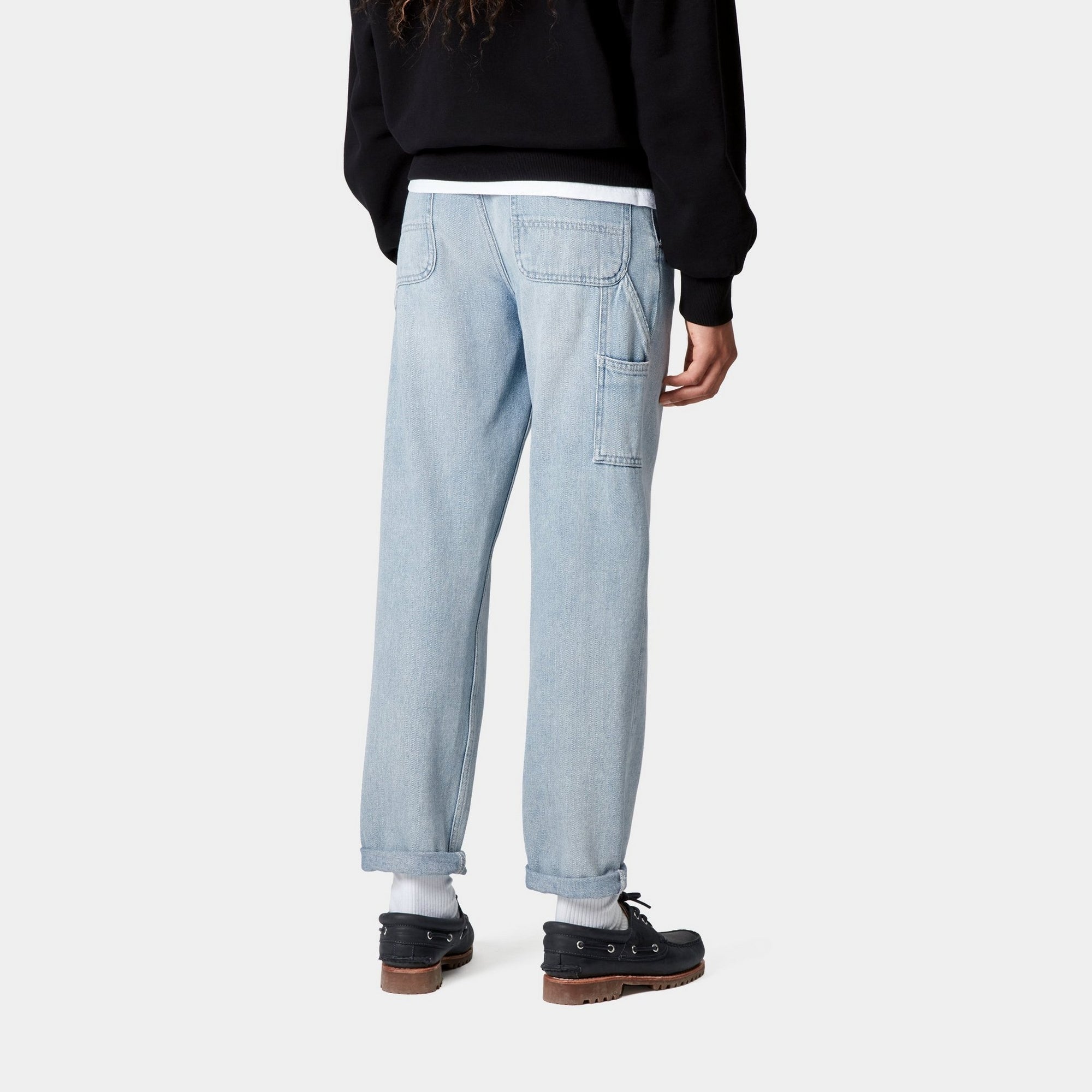Pierce Pant Denim Jeans | Light Stone Washed Blue for Men & Women – Perfect for Casual Wear, Outings & Everyday Comfort