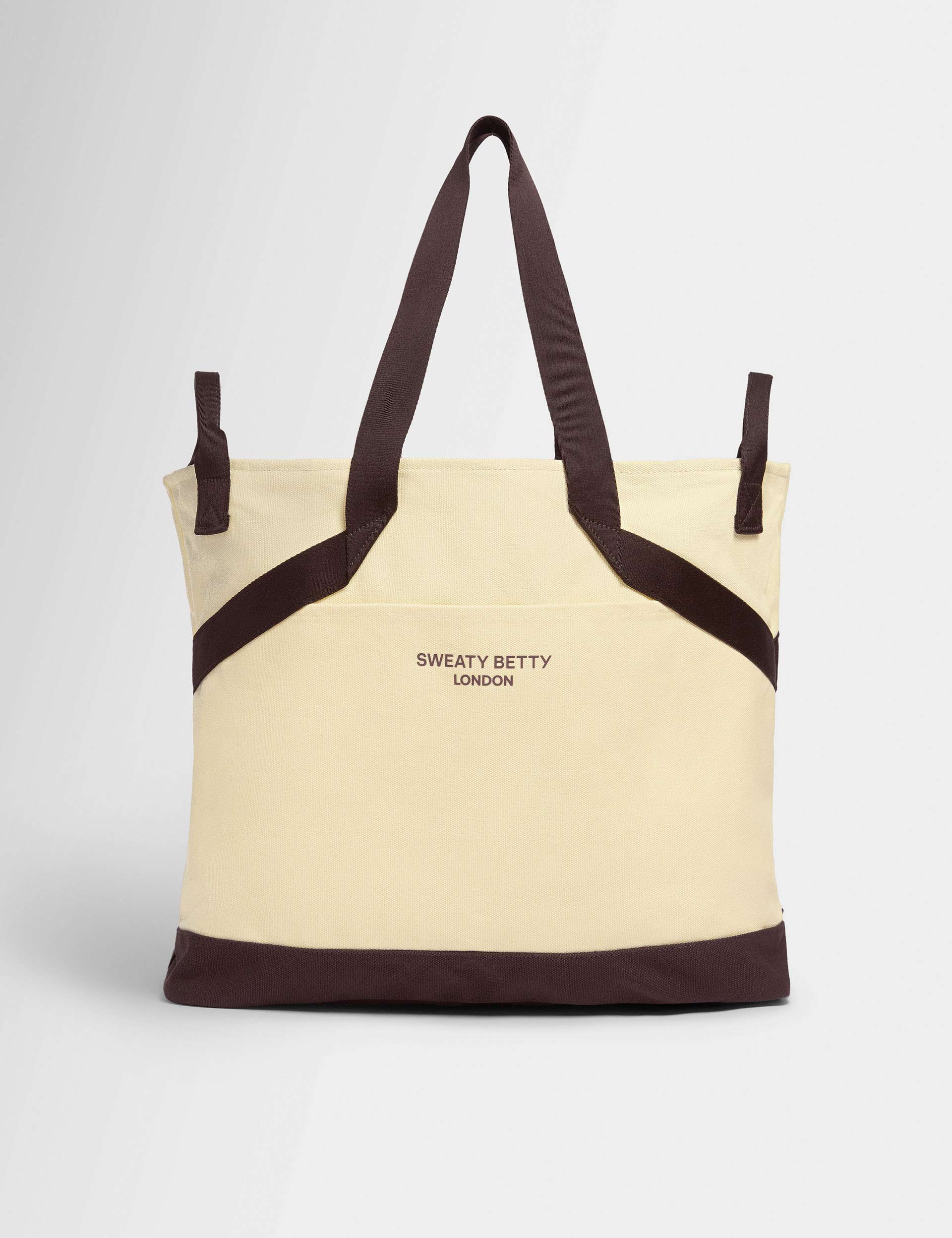 SB Canvas Bucket Bag - Buttercream Yellow Crossbody Handbag for Women | Casual Daypack, Beach Tote & Travel Purse | Lightweight & Durable Shoulder Bag