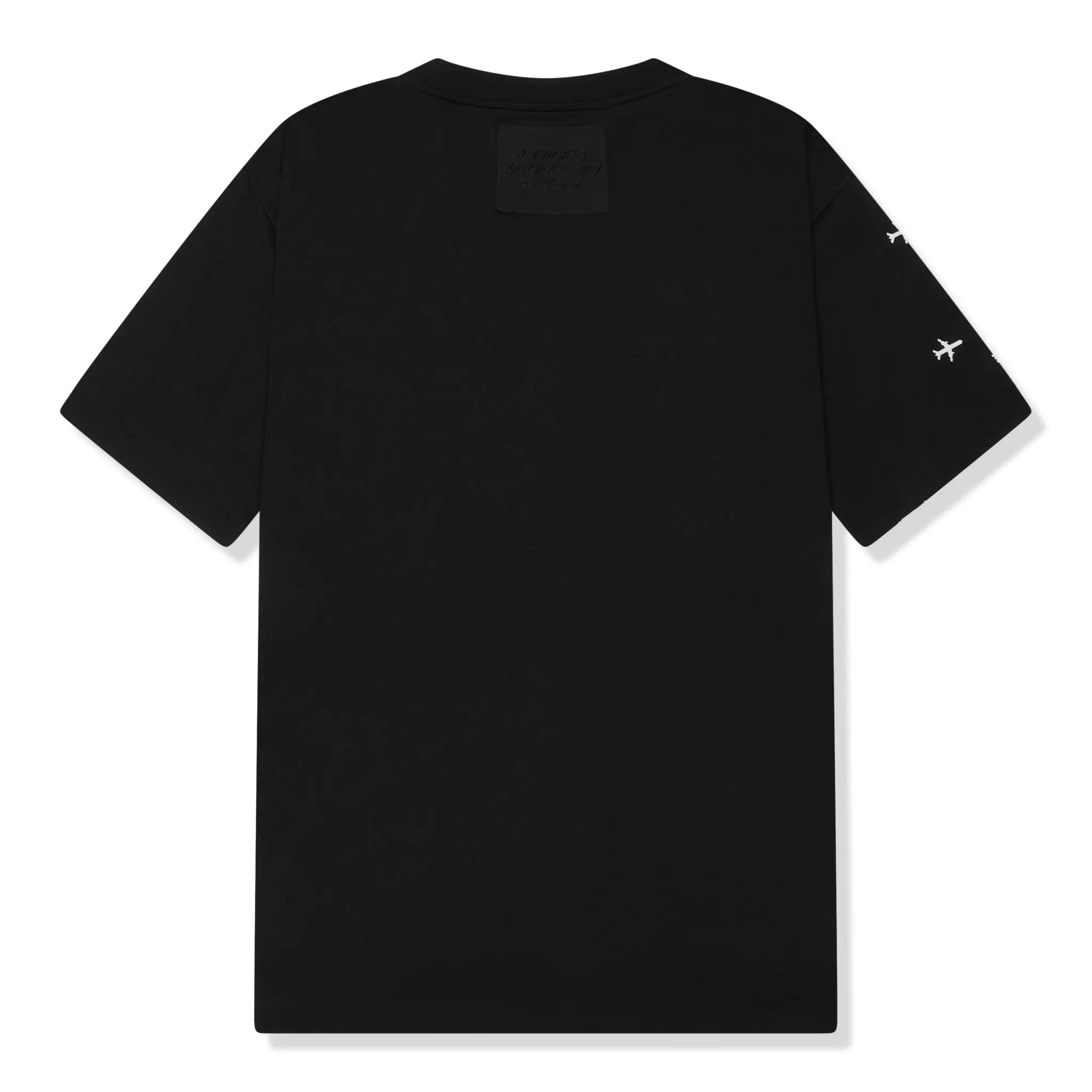 Louis Vuitton 2054 Planes Black T-Shirt for Men - Stylish Graphic Tee for Casual Wear & Street Fashion