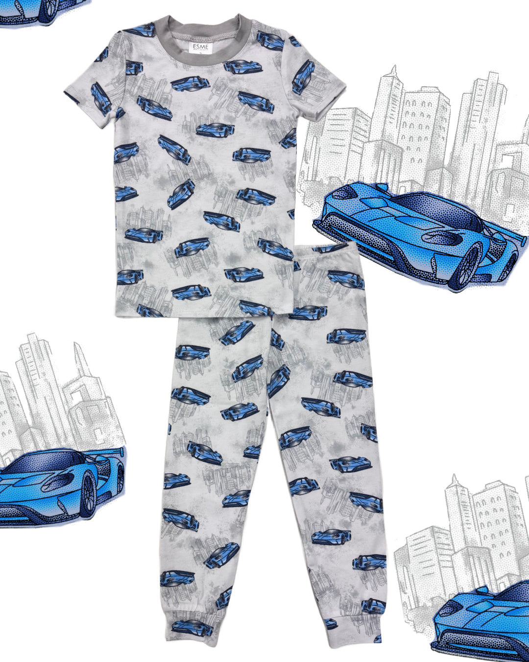 City Rider Short Sleeve Top & Pants Set - Casual Summer Outfit for Women | Perfect for Streetwear, Travel & Outdoor Activities