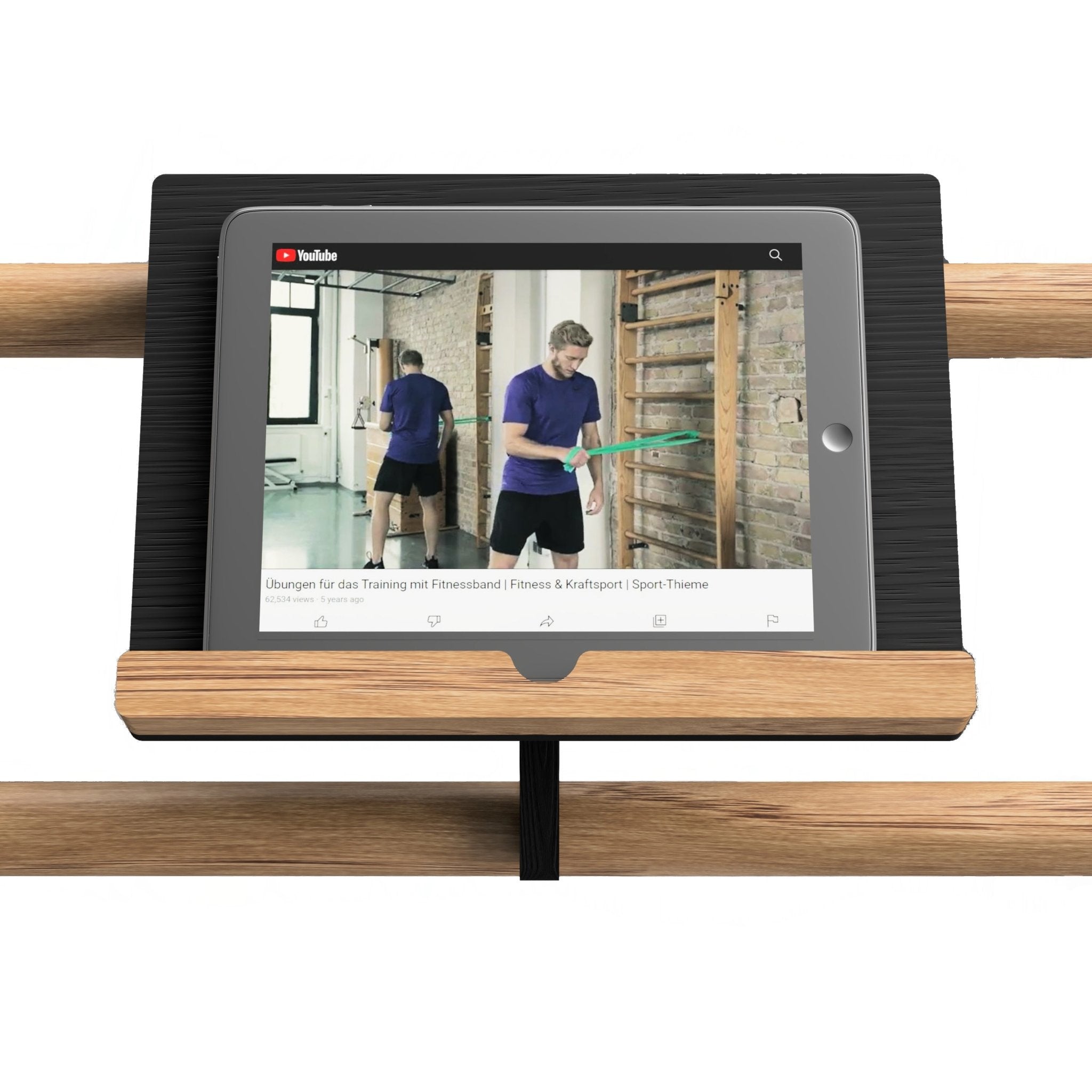 Wooden Wall Bars Climbing Rack - Gymnastic Ladder for Kids & Adults - Home Gym Equipment for Strength Training & Fitness - Perfect for Indoor Playrooms, CrossFit, and Calisthenics Workouts