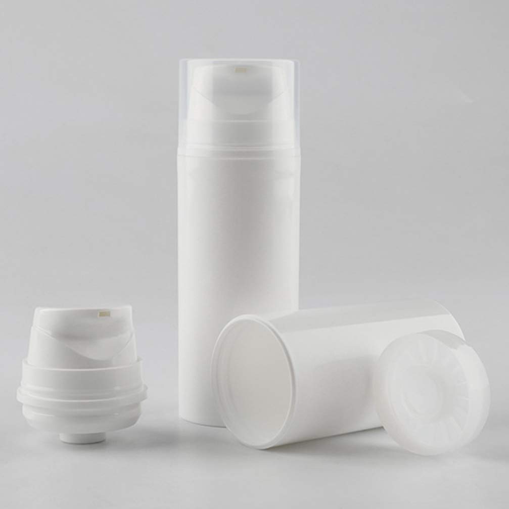 3-Pack Travel-Sized Emulsion Dispenser Bottles for Makeup, Lotion & Cream - Leak-Proof Cosmetic Containers for Toiletries, Skincare & On-the-Go Use