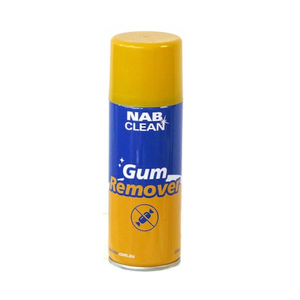 NAB Gum Remover 200ml - Powerful Adhesive Remover for Chewing Gum, Stickers & Residue - Perfect for Home, Office & Car Cleaning