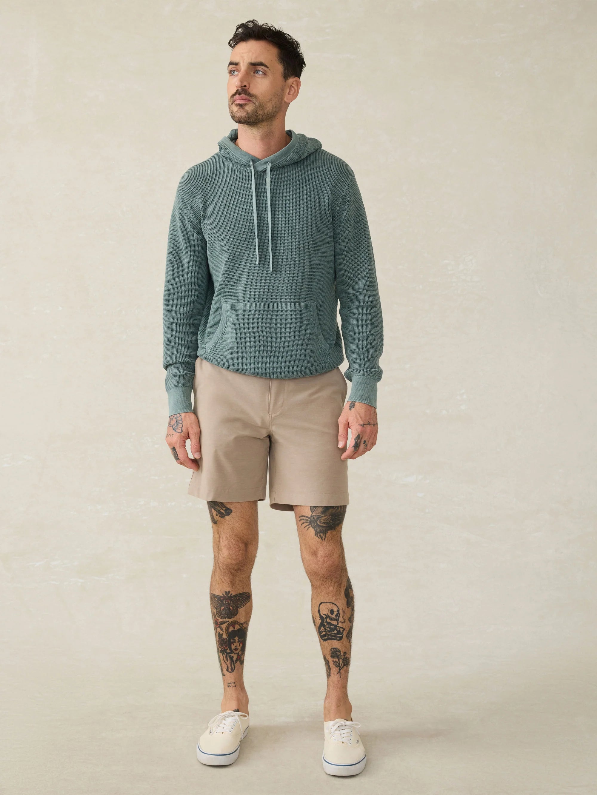 FAHERTY Men's All-Day Comfort Shorts - Lightweight, Breathable & Quick-Dry for Outdoor Activities, Travel & Casual Wear