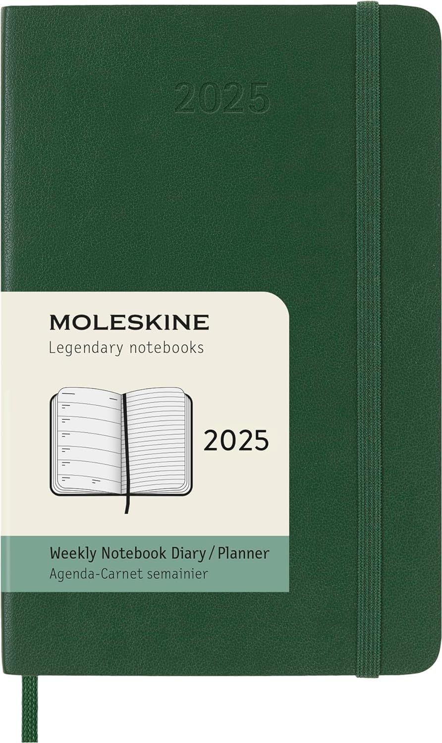 Moleskine Classic 2025 Weekly Planner - 12 Month Pocket Size (3.5