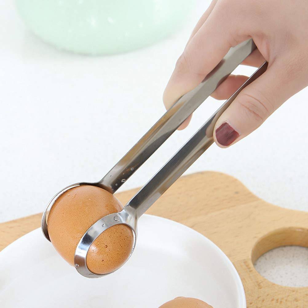 Stainless Steel Kitchen Tongs - 1pc Food Clip for Cooking, Baking, Buffet & Serving - Perfect for Grilling, Salad, BBQ, Bread & Pastry Handling