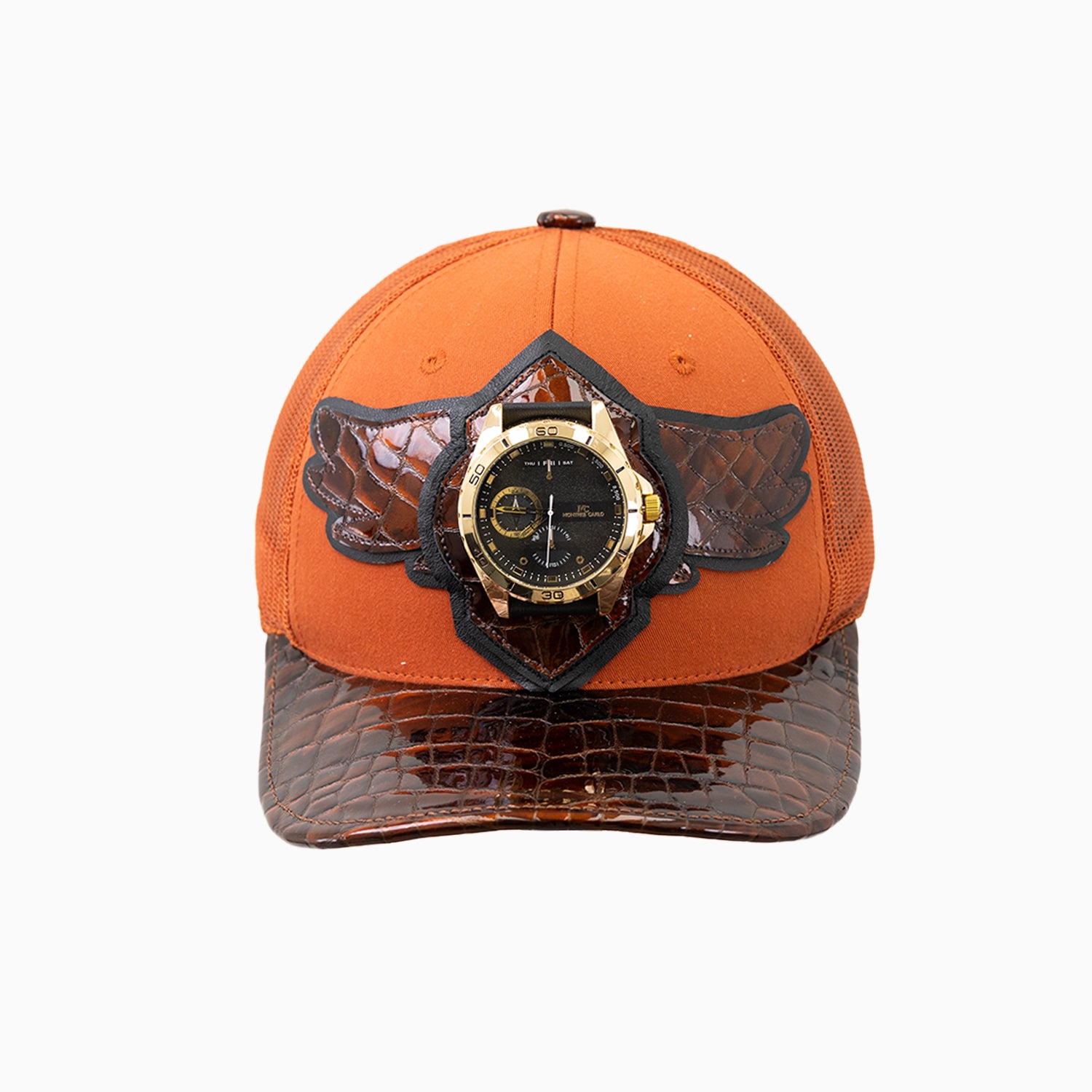 Breyer's Buck 50 Wool Trucker Hat with Leather Visor - Vintage Style Unisex Baseball Cap for Men & Women - Perfect for Outdoor Activities, Hiking, and Casual Wear