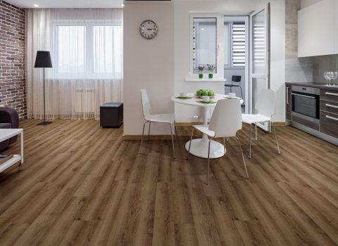 CORETEC Pro Plus Luxury Vinyl Plank Flooring - 7x48 Monterey Oak Waterproof Flooring for Living Room, Bedroom & Kitchen