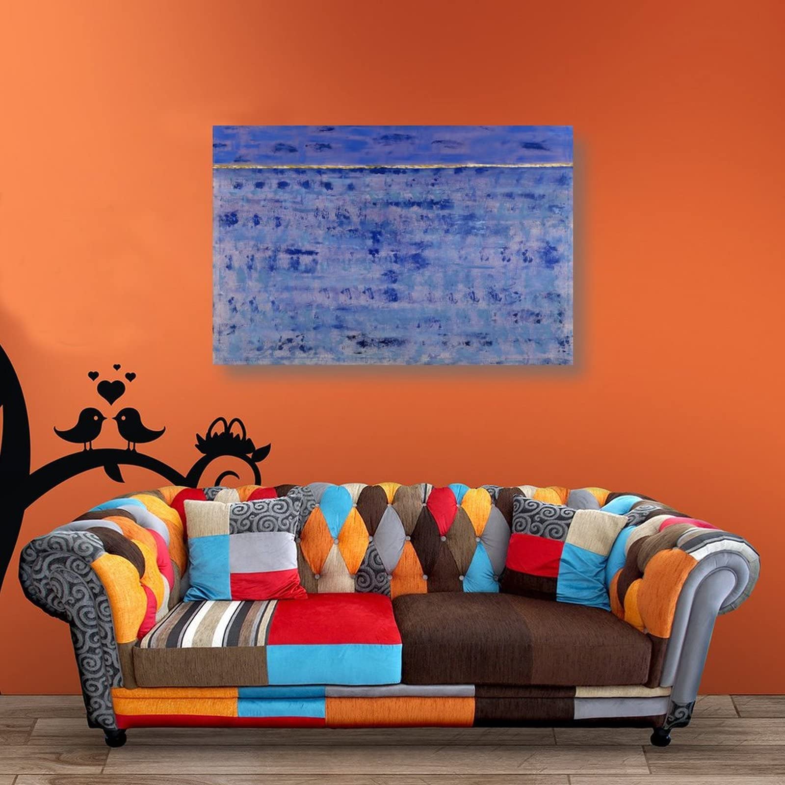 Milton Avery Night Harbor Abstract Oil Painting - Large Canvas Print Wall Art for Home, Office, Classroom & Coffee Shop Decor | Famous Art Reproduction