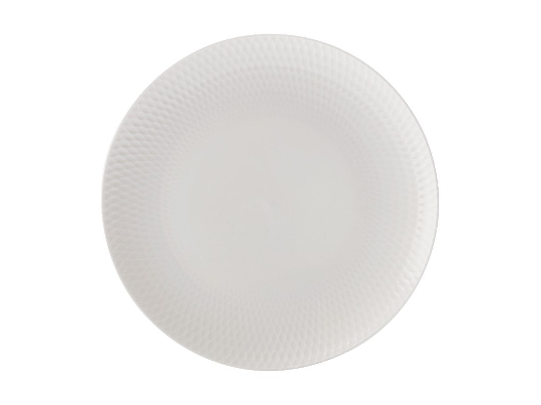 Maxwell & Williams White Basics Diamonds Entree Plate 23cm - Elegant Dinnerware for Fine Dining, Restaurant & Home Entertaining