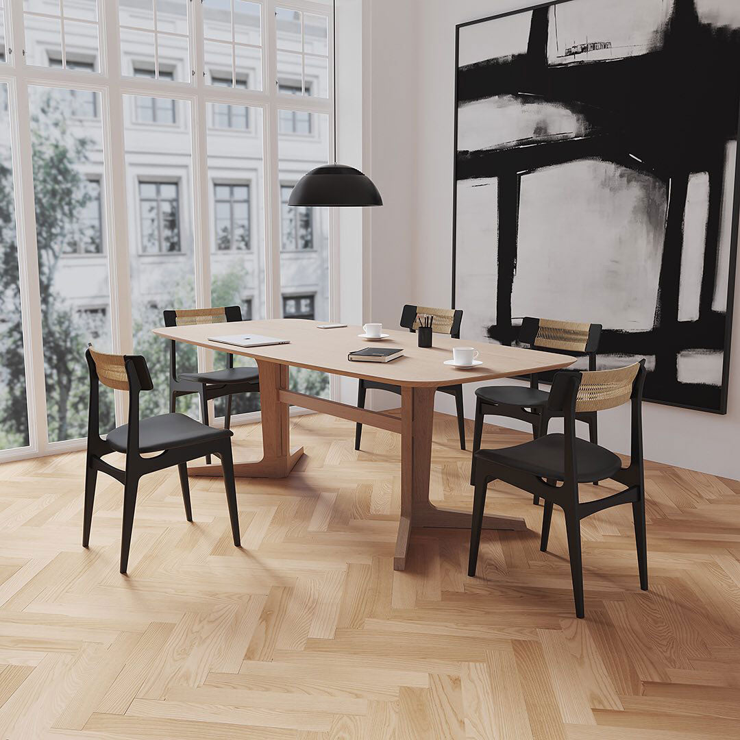 BPS Design Studio BPS140 Chair by Bernh Pedersen & Son - Modern Scandinavian Dining Chair for Home, Office, and Restaurant Use