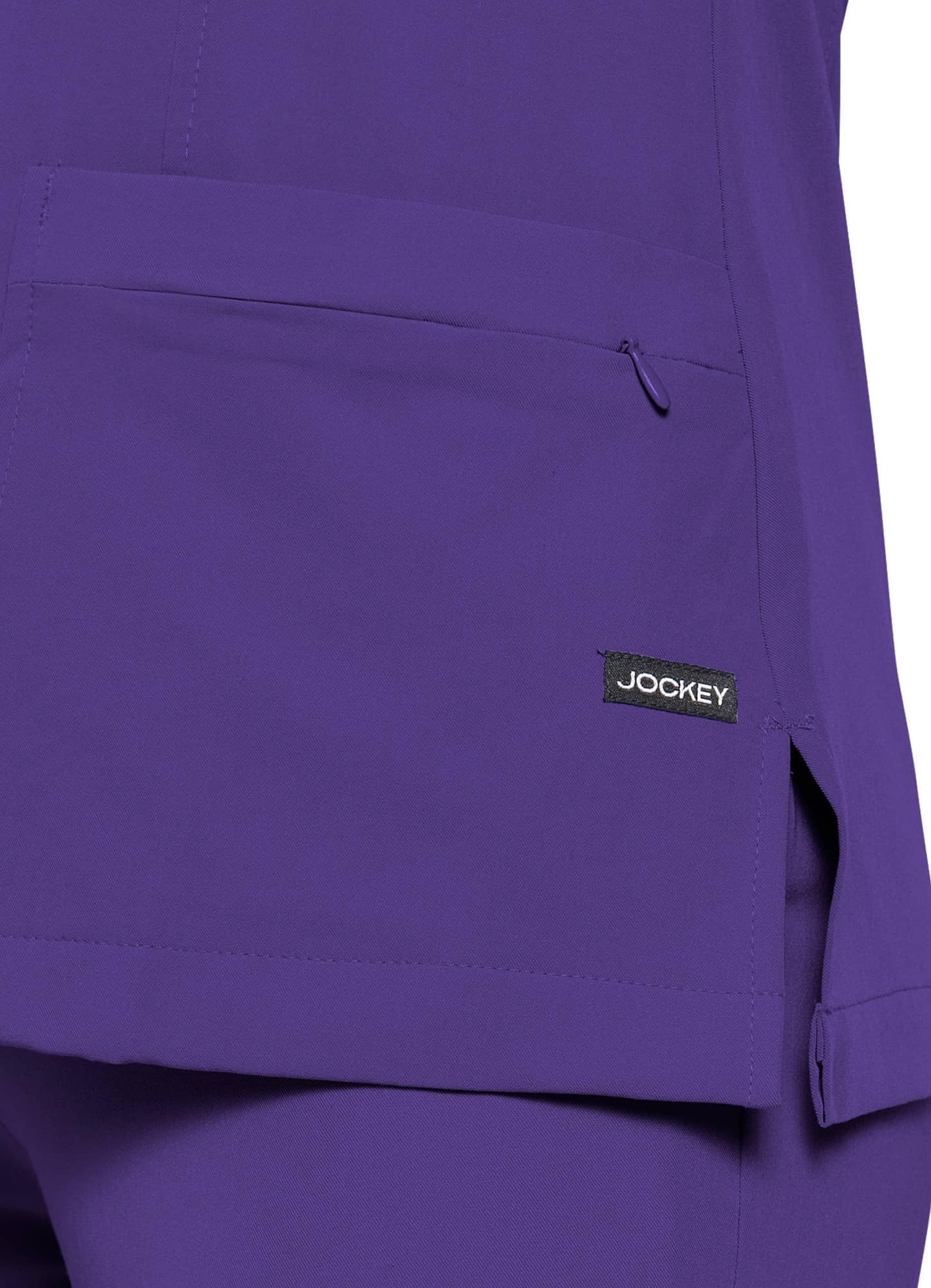 Jockey Scrubs Classic Women’s Mock Wrap Top - Comfortable Nursing Uniform for Healthcare Workers | Perfect for Hospitals, Clinics & Medical Professionals