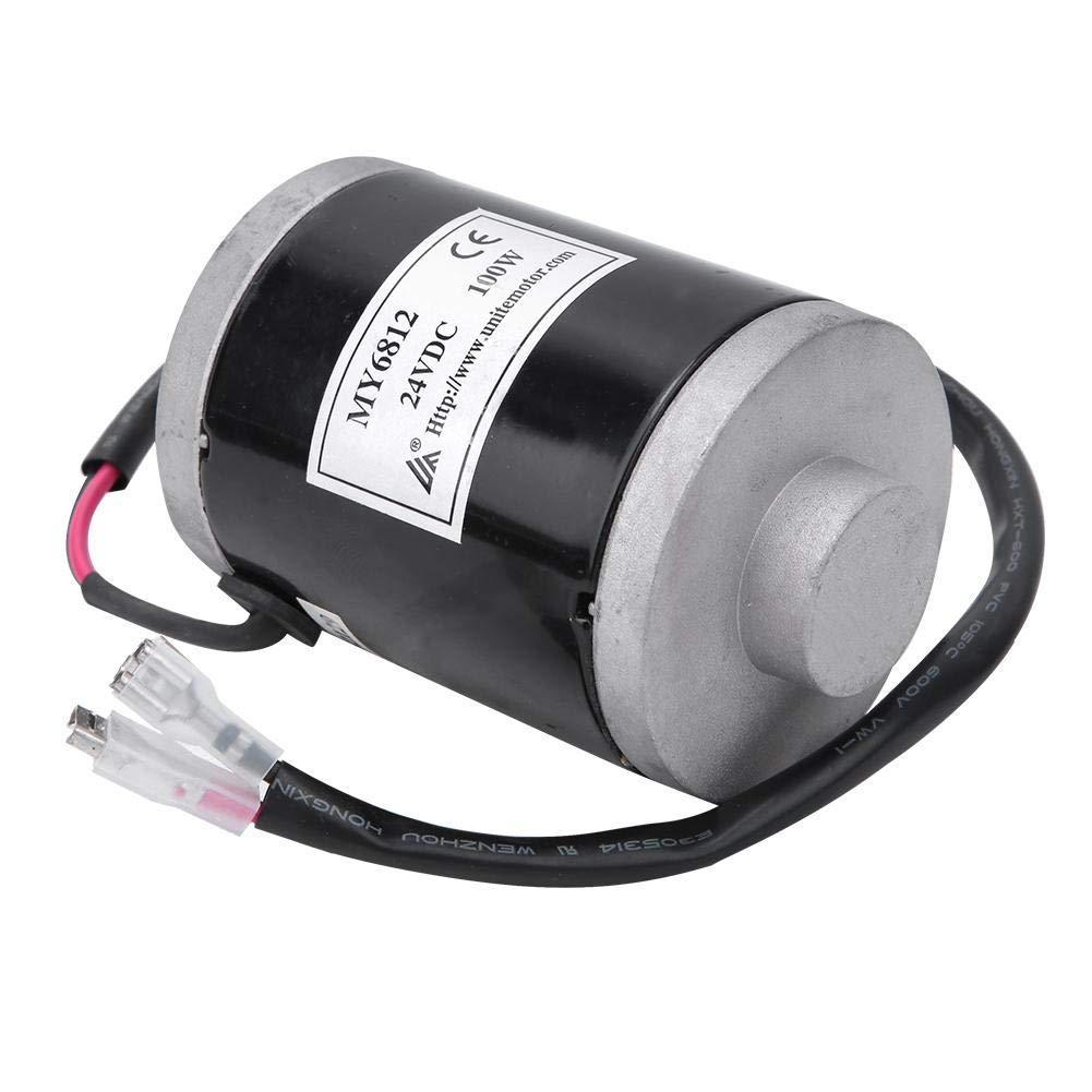 24V 100W High Speed Brushed Electric Motor with Belt Pulley - MY6812 Replacement for Electric Scooters, E-Bikes & DIY Projects | Perfect for Home Repairs, Hobby Models & Power Tools Accessories