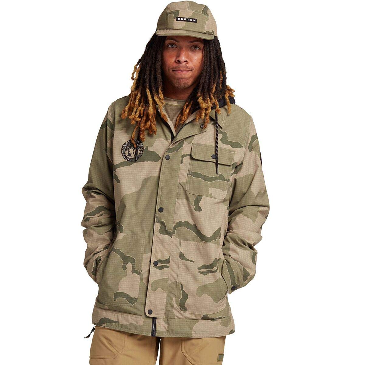 Burton Men's Dunmore Jacket - Waterproof Snowboard Jacket for Winter Sports & Outdoor Activities