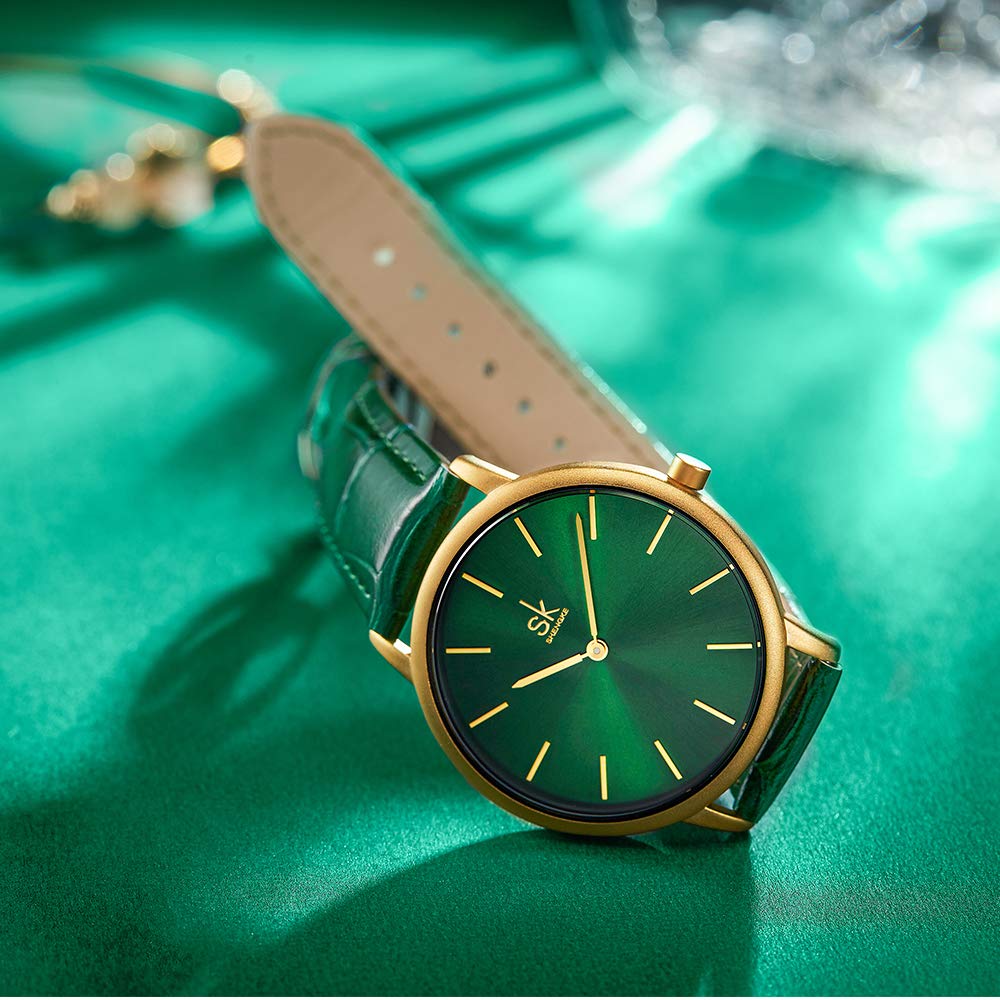 Elegant Genuine Leather Women's Watch - Simple Creative Business Wristwatch for Ladies | Perfect for Office, Formal Events & Everyday Wear