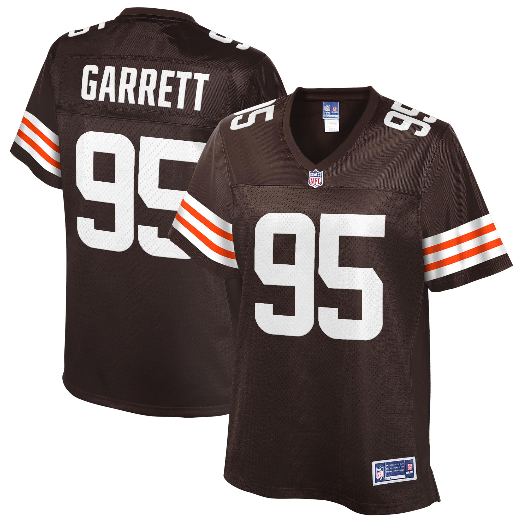 NFL Myles Garrett Cleveland Browns Women's Jersey - Official Pro Line Team Player Jersey for Game Day & Fan Support