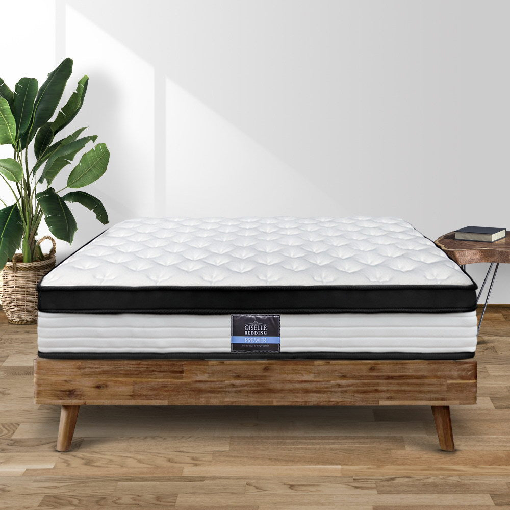 Devon Euro Top Pocket Spring Mattress - 31cm Thick King Size Bed Mattress for Ultimate Comfort & Support | Perfect for Master Bedrooms, Guest Rooms & Luxury Hotels