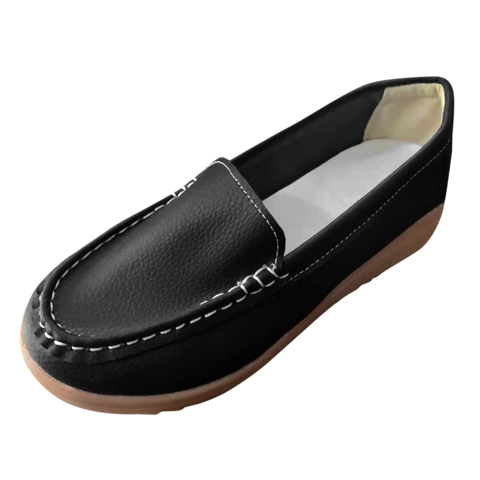 Women's Floral Canvas Ballet Flats - Comfortable Slip-On Pointed Toe Loafers for Casual Wear | Perfect for Work, Walking & Everyday Outfits
