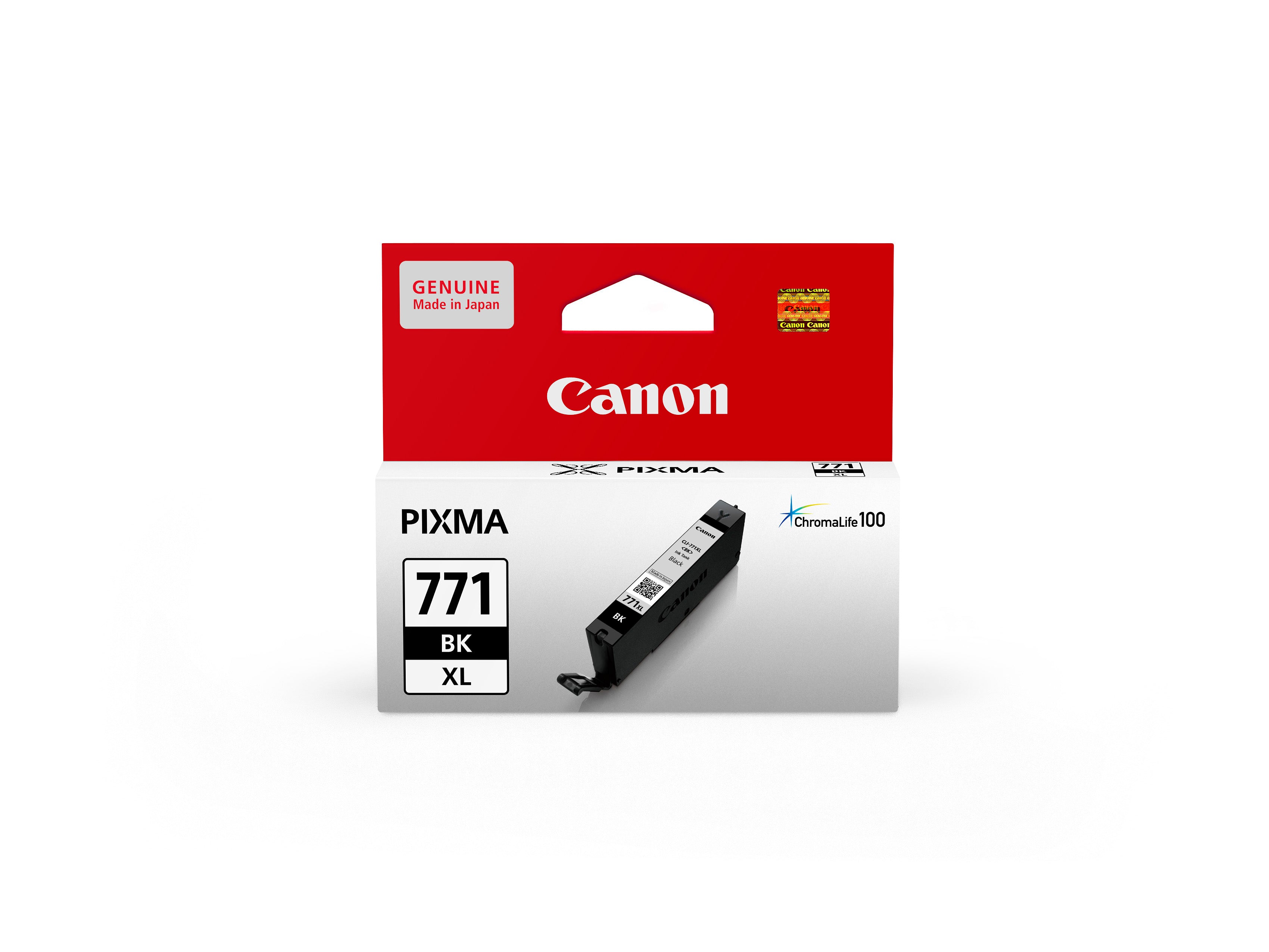 CANON CLI 771XL Black Ink Cartridge - High Yield Replacement for PIXMA Printers - Perfect for Home, Office & Photo Printing
