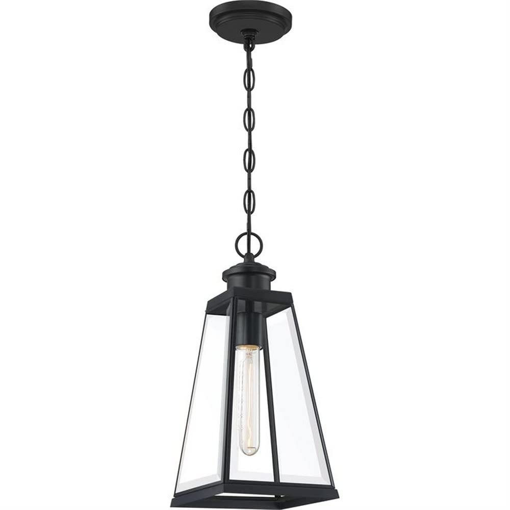 1 Light Outdoor Hanging Lantern - Transitional Style Weatherproof Patio Light - Perfect for Porch, Garden & Backyard Decor (Model: 71-Bel-3383699)