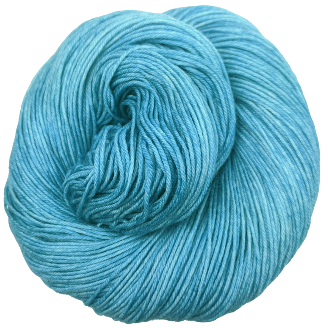 Knitcircus Yarns - Premium Blue Agave Kettle Dyed Semi-Solid Yarn Skeins | Hand-Dyed Soft Wool for Knitting & Crocheting | Ready to Ship | Perfect for Scarves, Sweaters & DIY Crafts