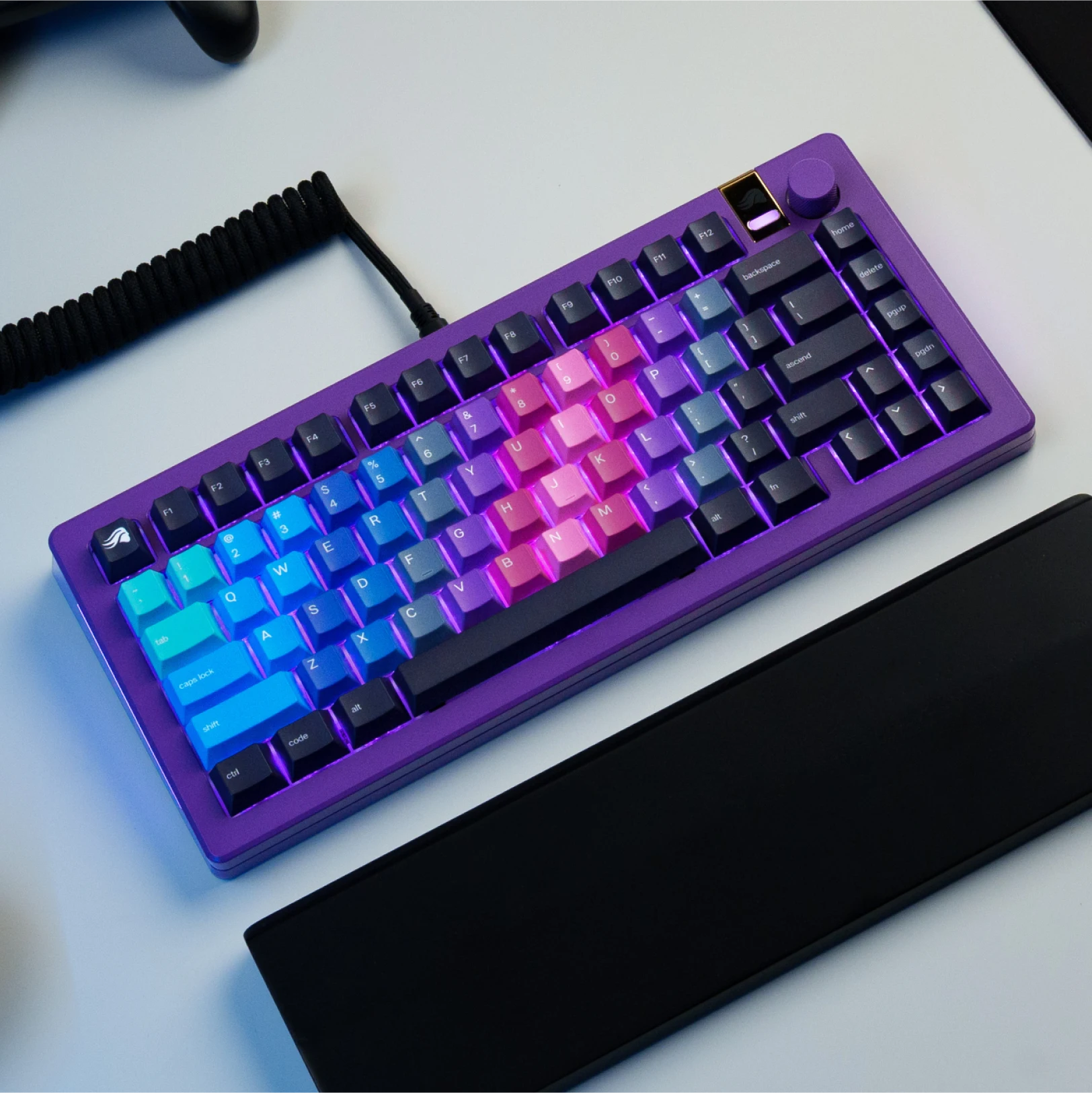 GMMK 3 Limited Edition Mechanical Keyboard Top Case - Premium Aluminum Frame for Custom Gaming & Typing Experience | Perfect for PC Gamers, Programmers & Enthusiasts