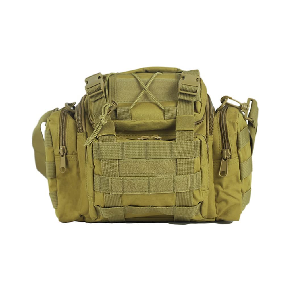 EKDSPW Multifunctional Waterproof Fishing Gear Bag - Outdoor Shoulder Bag for Camping, Hiking & Photography (One Size, Color A) - Perfect for Fishing Trips, Outdoor Adventures & Camera Equipment Storage