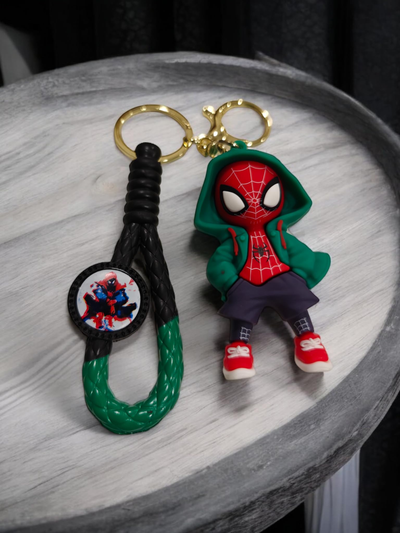 Cute Cartoon Characters Keychain for Girls & Boys - Silicone Keychain Accessories, Keyring, Key Purse, Backpack & Car Charms - Perfect Kids Gifts for Birthdays, School & Travel