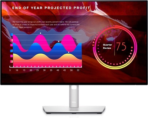 Refurbished Dell U2422H UltraSharp 24-inch FHD Monitor with DisplayPort & HDMI - Perfect for Home Office, Gaming & Professional Workspaces
