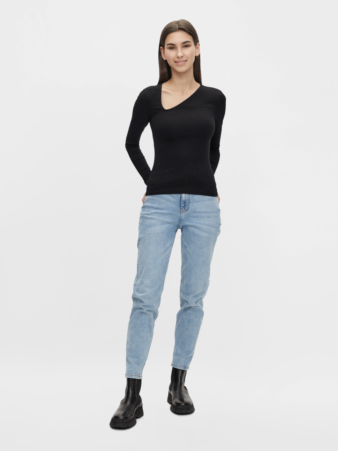 Kane Top for Women - Stylish Black Blouse for Casual & Office Wear | Comfortable & Fashionable Tops for Everyday Outfits